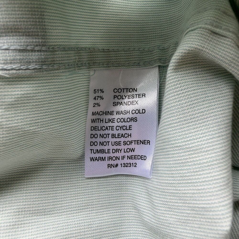 Howler Bros Shirt Sz L Gaucho Snapshirt Hula Girls 10 Year Hawaiian Micro Stripe - Picture 10 of 14